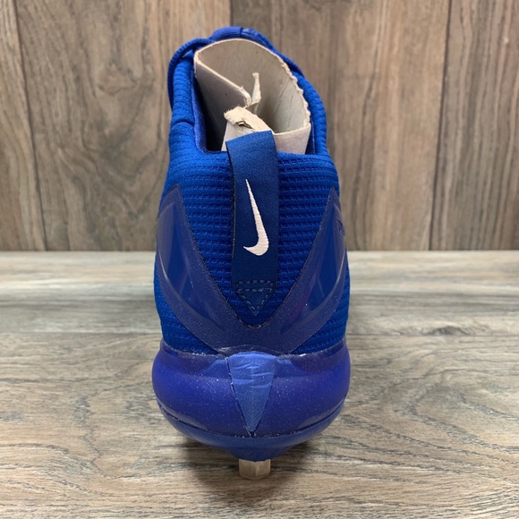 Nike Zoom Trout 3 Metal Baseball Cleats Blue - Picture 4 of 5